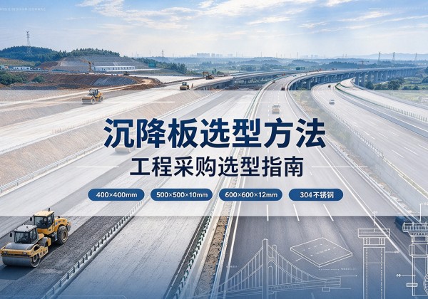 花溪沉降板选择方法